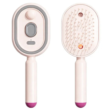 🌸LAST DAY 50% OFF✨Steam Mist Straightening Comb – Easy Salon-Like Hair