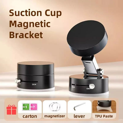 Stick & Go Anywhere! 🎡 | 360° Magnetic Phone Mount for Car, Desk & More