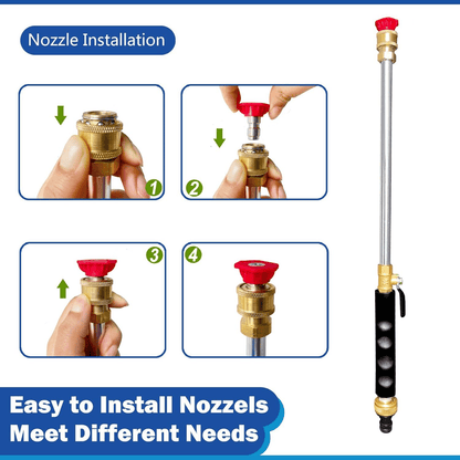 🏆35K+ SOLD🚘Portable High-Pressure Cleaning Water Gun