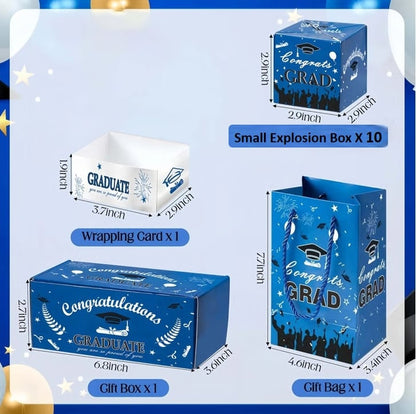 2026 Graduation Surprise Pop-Up Gift Box - Creative Folding Bounce  Envelope Box