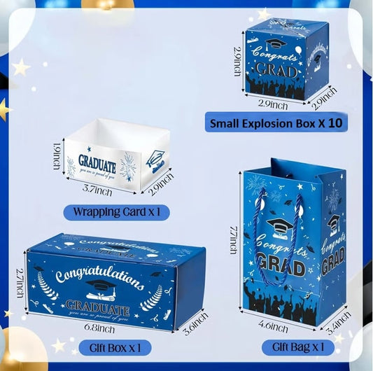 2026 Graduation Surprise Pop-Up Gift Box - Creative Folding Bounce  Envelope Box