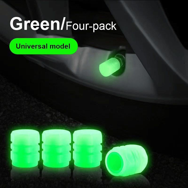 💥💥Fluorescent Tire Valve Caps - Make Night Cycling More Cool😎