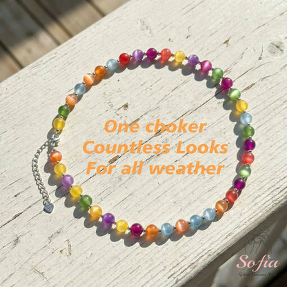 24-Hour Flash Deal🌈 Dopamine Rainbow Choker