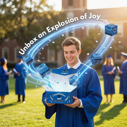 2026 Graduation Surprise Pop-Up Gift Box - Creative Folding Bounce  Envelope Box