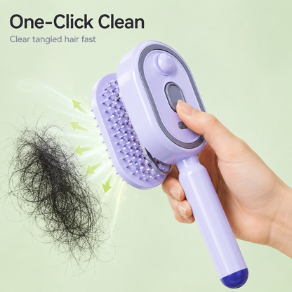 🌸LAST DAY 50% OFF✨Steam Mist Straightening Comb – Easy Salon-Like Hair