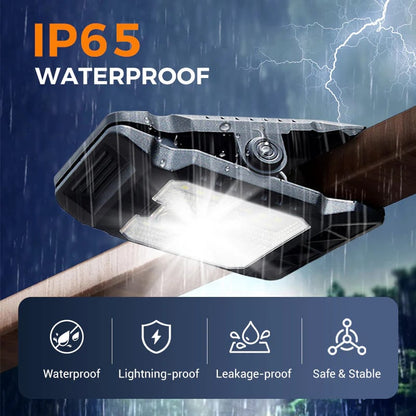 💡 Solar Motion Sensor Wall Light – Outdoor Waterproof Clip Lamp for Garden, Yard, Camping & Pathway 🏡✨
