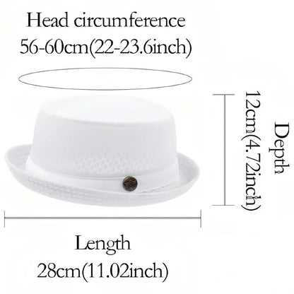 HOT SALE 🎩 Summer Breathable Mesh Pork Pie Hat