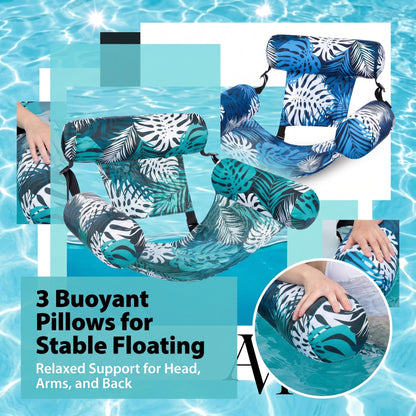 🌴 Pool Float Hammock | Saddle Lounge Chair for Summer Relaxation ✨