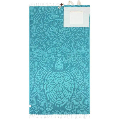 Genius 2-in-1 Convertible Beach Towel Bag