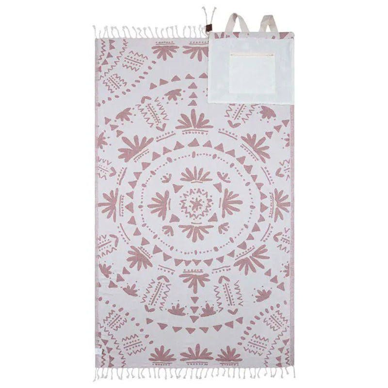 Genius 2-in-1 Convertible Beach Towel Bag