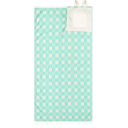 Genius 2-in-1 Convertible Beach Towel Bag