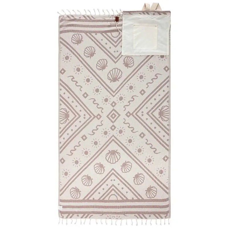 Genius 2-in-1 Convertible Beach Towel Bag