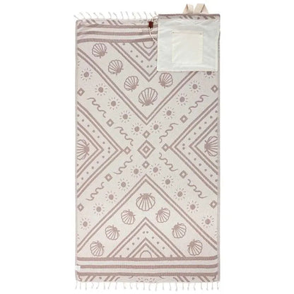 Genius 2-in-1 Convertible Beach Towel Bag