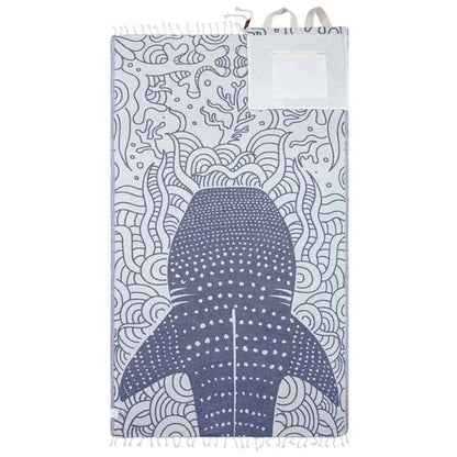 Genius 2-in-1 Convertible Beach Towel Bag