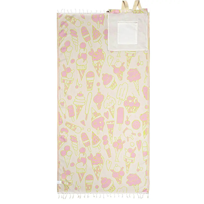 Genius 2-in-1 Convertible Beach Towel Bag