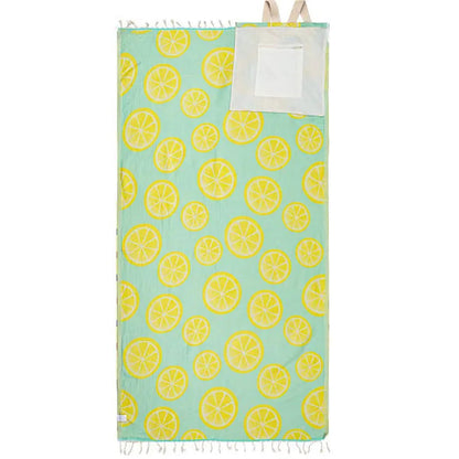 Genius 2-in-1 Convertible Beach Towel Bag