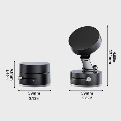 Stick & Go Anywhere! 🎡 | 360° Magnetic Phone Mount for Car, Desk & More
