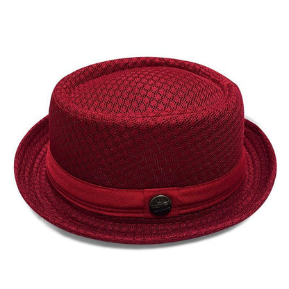 HOT SALE 🎩 Summer Breathable Mesh Pork Pie Hat