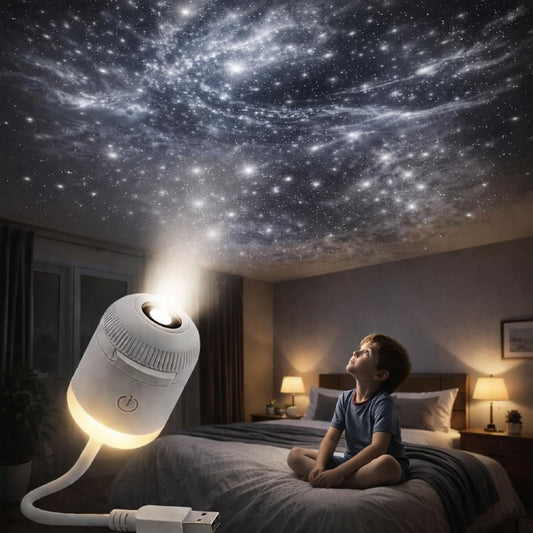 ✨ Galaxy night light with color-changing & 360° Adjustable Gooseneck