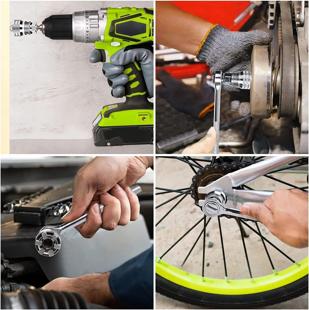 🚗HOT SALE🔥 Multi-Function Universal Socket Wrench Tool