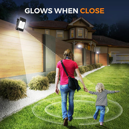 💡 Solar Motion Sensor Wall Light – Outdoor Waterproof Clip Lamp for Garden, Yard, Camping & Pathway 🏡✨