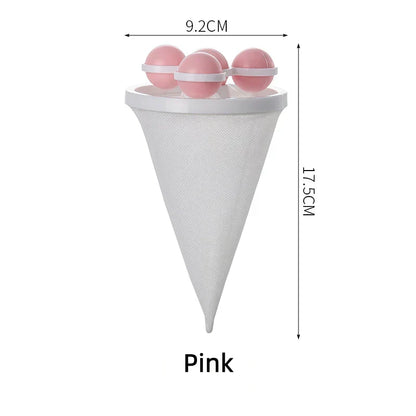 Washing Machine Filter Bag | Reusable Floating Hair Catcher Mesh for Laundry Washer