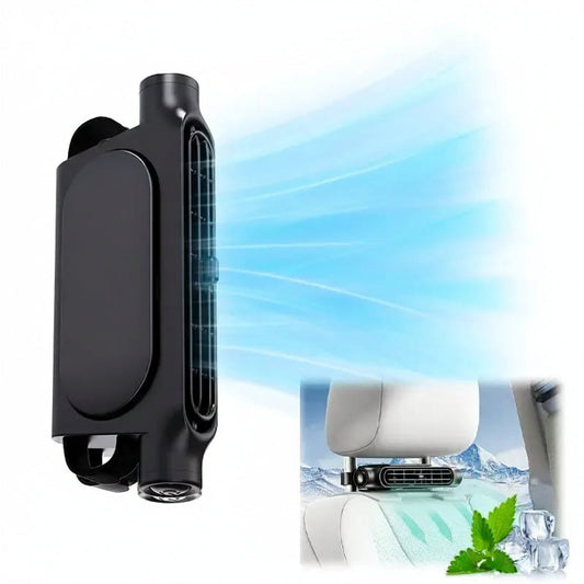 🔥 Cooling Fan Portable Car Fan, 3 Wind Speeds, Type-C 🌬️