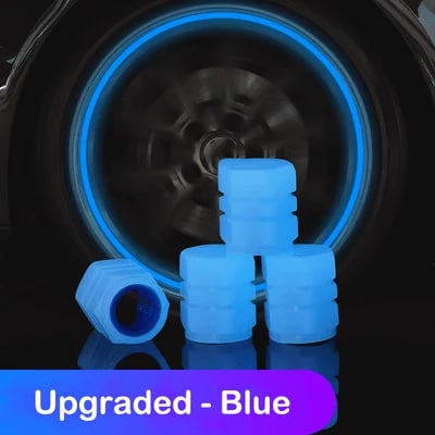 💥💥Fluorescent Tire Valve Caps - Make Night Cycling More Cool😎