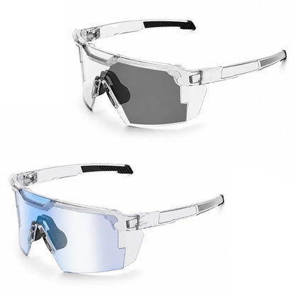 ☀️UV400 Photochromic Polarized Safety Glasses – 🥇Impact Resistant Outdoor Sports & Work Eyewear