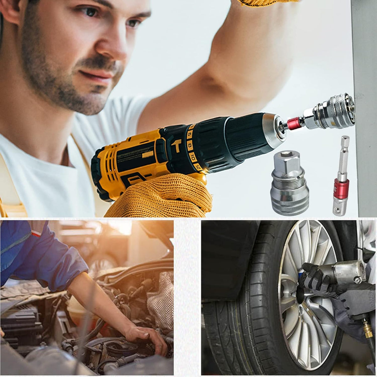 🚗HOT SALE🔥 Multi-Function Universal Socket Wrench Tool