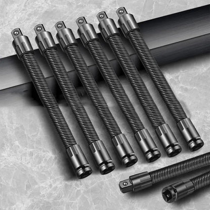 🛠️ 2026 1/2 Flexible Shaft Extension Extender Torque Socket - 🔧Bend, Twist, Conquer Tight Spaces