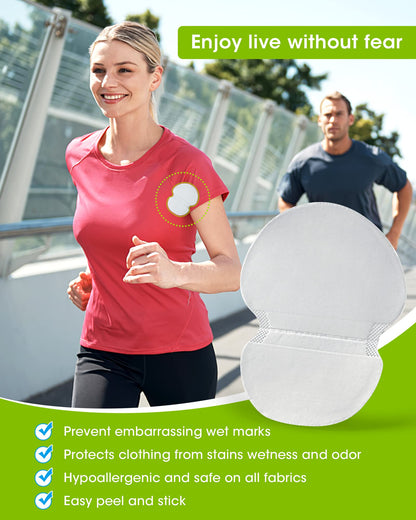 HOT SALE🔥100PCS Disposable Underarm Sweat Pads