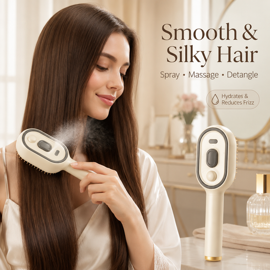 🌸LAST DAY 49% OFF✨Electric Spray Air Cushion Massage Comb