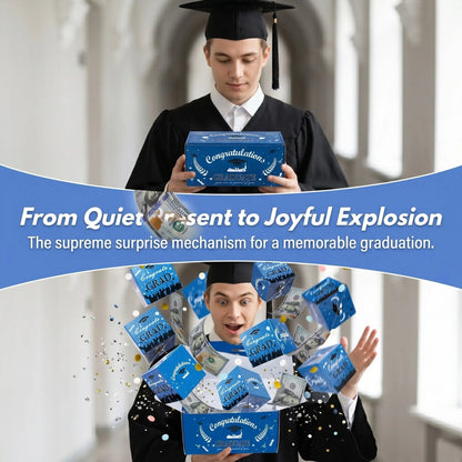 2026 Graduation Surprise Pop-Up Gift Box - Creative Folding Bounce  Envelope Box