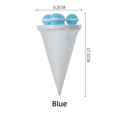 Washing Machine Filter Bag | Reusable Floating Hair Catcher Mesh for Laundry Washer