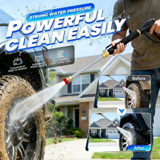 🏆35K+ SOLD🚘Portable High-Pressure Cleaning Water Gun