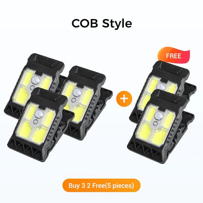 💡 Solar Motion Sensor Wall Light – Outdoor Waterproof Clip Lamp for Garden, Yard, Camping & Pathway 🏡✨