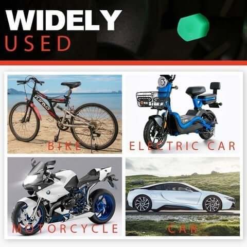 💥💥Fluorescent Tire Valve Caps - Make Night Cycling More Cool😎