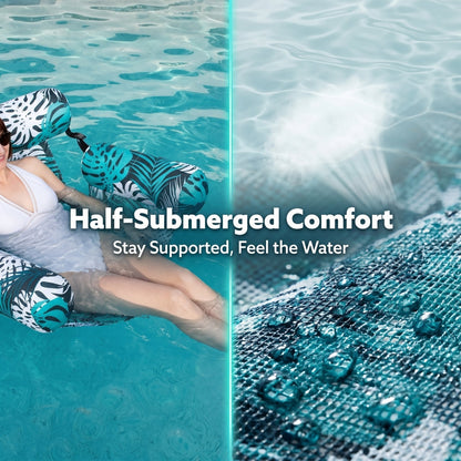 🌴 Pool Float Hammock | Saddle Lounge Chair for Summer Relaxation ✨