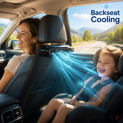 ☀️SUMMER SALE 50% OFF❄️💨 Powerful Airflow Car Seat Fan