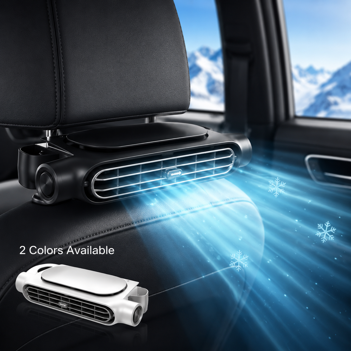 ☀️SUMMER SALE 50% OFF❄️💨 Powerful Airflow Car Seat Fan
