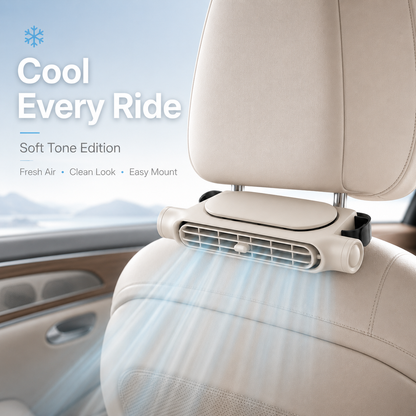 ☀️SUMMER SALE 50% OFF❄️💨 Powerful Airflow Car Seat Fan