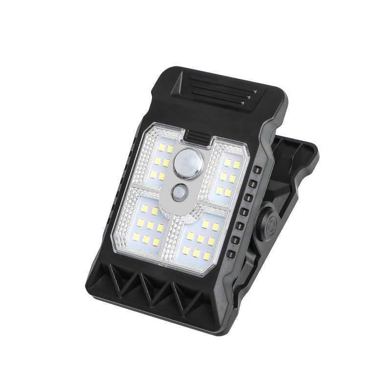 💡 Solar Motion Sensor Wall Light – Outdoor Waterproof Clip Lamp for Garden, Yard, Camping & Pathway 🏡✨