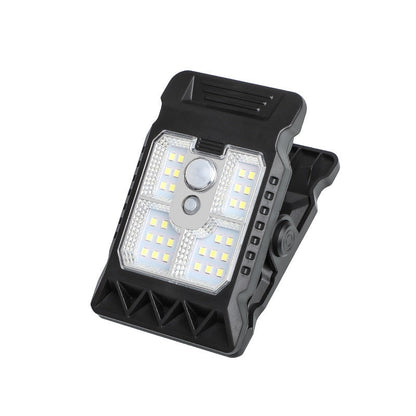 💡 Solar Motion Sensor Wall Light – Outdoor Waterproof Clip Lamp for Garden, Yard, Camping & Pathway 🏡✨
