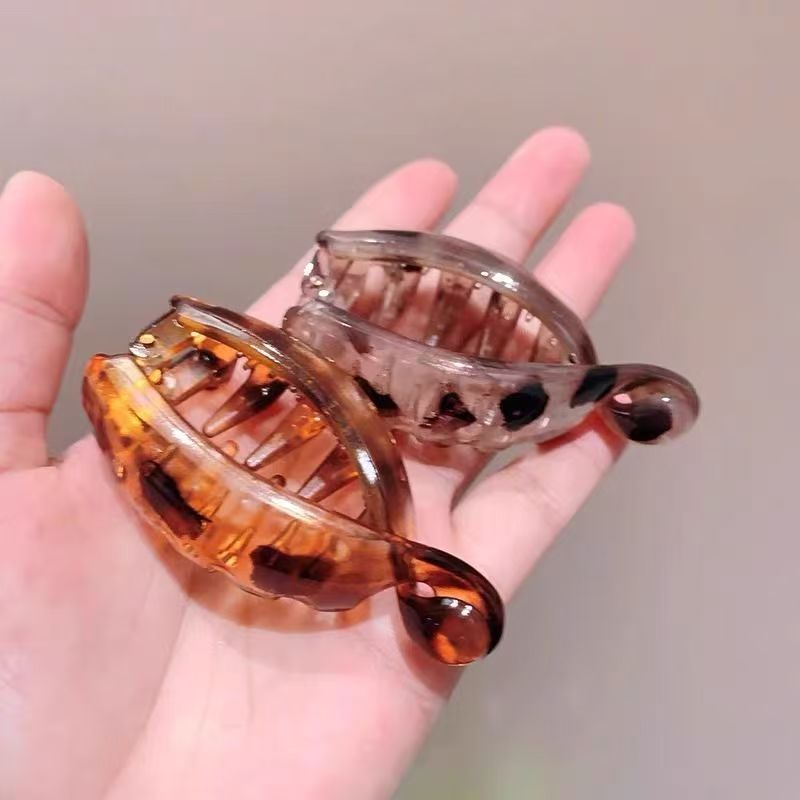 (4PCS) Mini Non-Slip Banana Hair Clips – Lightweight Hair Claw for Thin/Fine Hair Ponytails & Buns