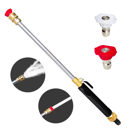 🔫 40% OFF! 💦 High-pressure water gun – Includes 2 High-Pressure Nozzles and Quick Connectors ✨ 🚗