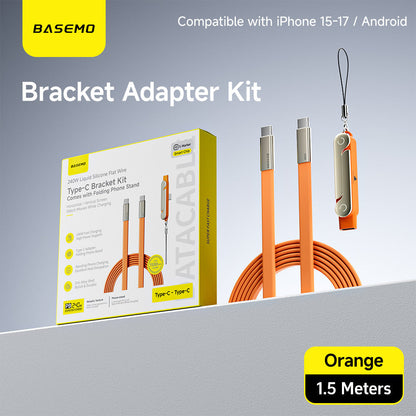 🔥Last Day 49% OFF - ⚡240W SuperCharge Detachable 2-in-1 Charging Cable