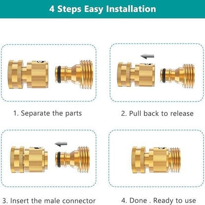 Hose Quick Connector Set