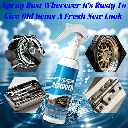 ✨ Automotive Rust Remover Spray – Iron & Rust Cleaner for Wheels, Rims & Metal Surfaces