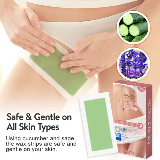 Cucumber & Sage Hair Removal Wax Strips